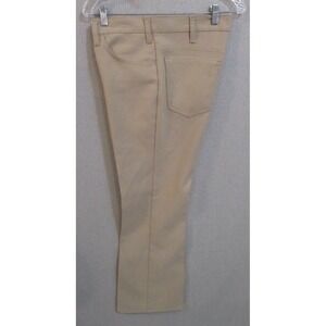 VTG Levis 517 Boot Cut Polyester Pants Size 32 X 29 Light Beige